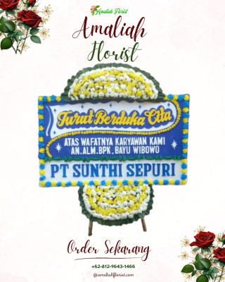Papan Bunga Duka di Lipu